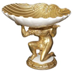 Фарфоровая статуэтка Геракл с чашей