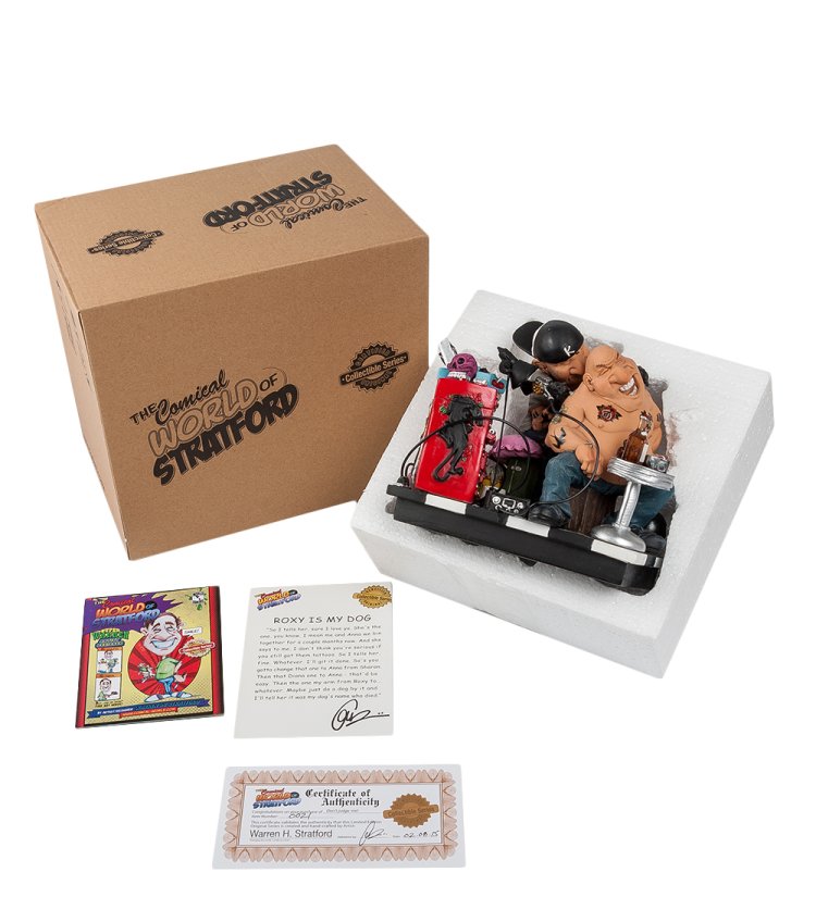 Статуэтка Тату-мастер The Comical World of Stratford STD-14, упаковочный вид