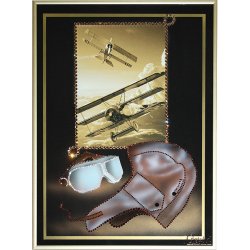 Картина Любительская фотография- Пилотаж c кристаллами Swarovski