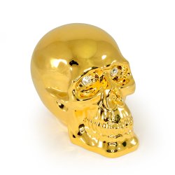 Статуэтка Золотой череп со Swarovski коллекция Pistolleto