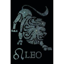 Картина Лев c кристаллами Swarovski