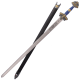 Цветная Копия Меча Одина Викингов в ножнах Art Gladius AG-4204-V, целостный вид