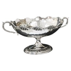 Ваза овальная на ножке, коллекция Sheffield