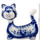 Фигурка Котик Пряник Голубая гжель ГЛ-283 