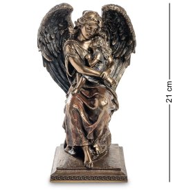 Статуэтка Ангел хранитель девушка с ребенком