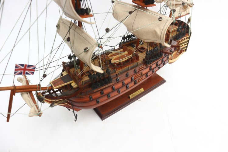 Модель корабля из дерева HMS Victory (Виктори) 50 см TS-0001-W-40, фотография 2