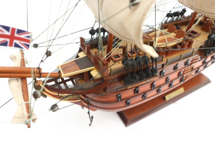 Модель корабля из дерева HMS Victory (Виктори) 50 см TS-0001-W-40, фотография 3