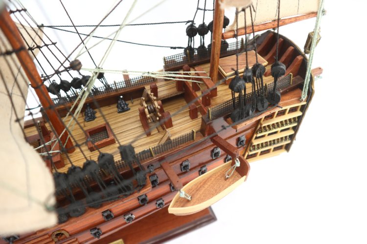 Модель корабля из дерева HMS Victory (Виктори) 50 см TS-0001-W-40, фотография 4