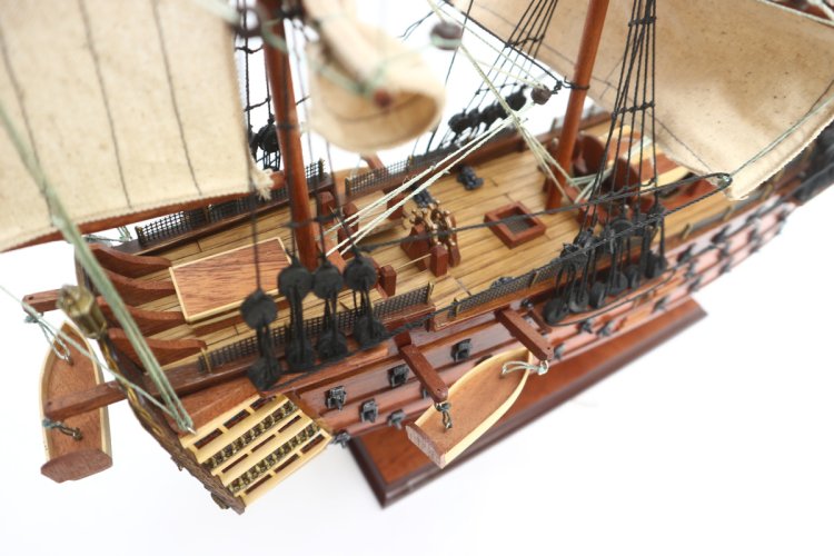 Модель корабля из дерева HMS Victory (Виктори) 50 см TS-0001-W-40, фотография 7