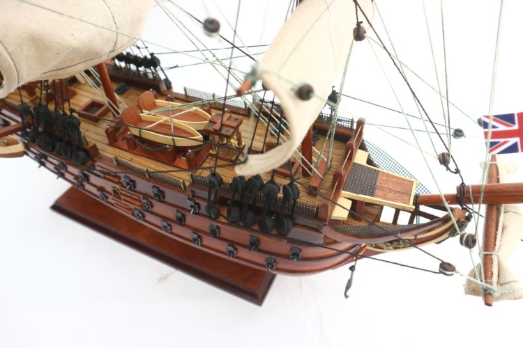 Модель корабля из дерева HMS Victory (Виктори) 50 см TS-0001-W-40, фотография 9