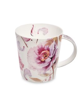 Кружка из фарфора Цветочные Мотивы