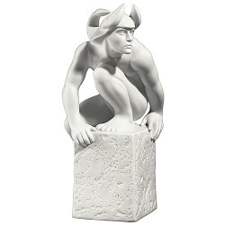 Фарфоровая статуэтка Скорпион (мужчина)