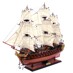 Модель парусного корабля HMS Bellona, Англия, 76 см