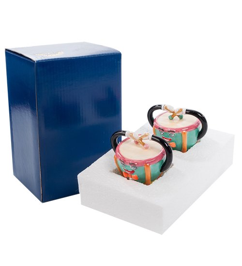 Набор соль-перец Барабаны Pavone CMS-30/ 1, упаковочный вид