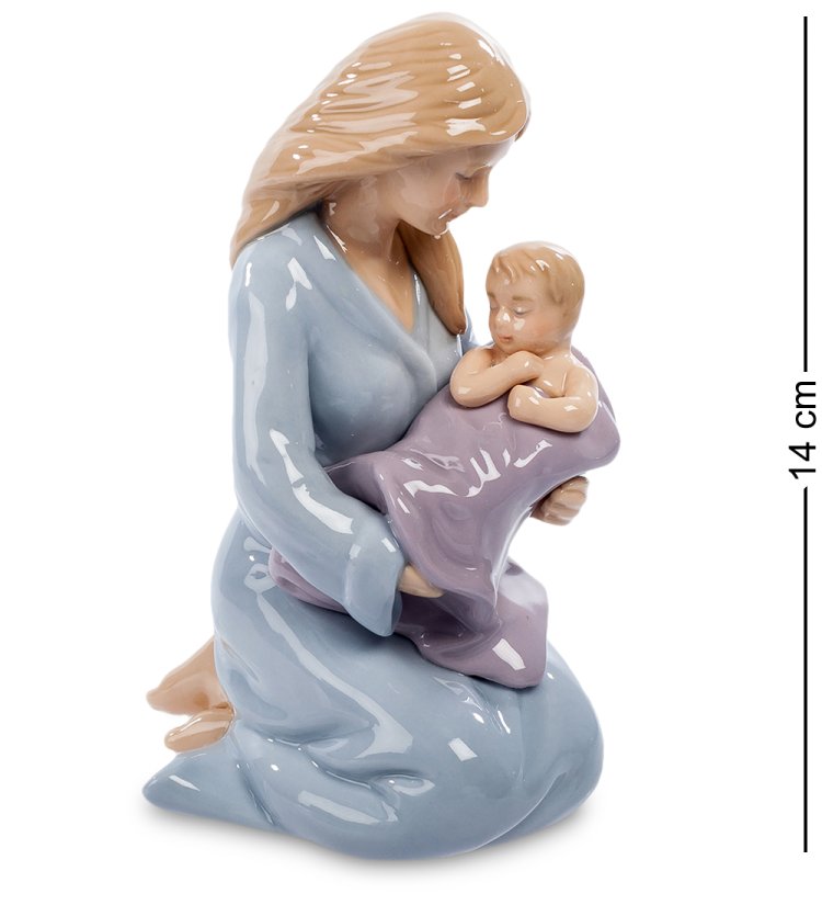 Статуэтка из керамики Женщина с ребенком на руках Pavone CMS-27/20