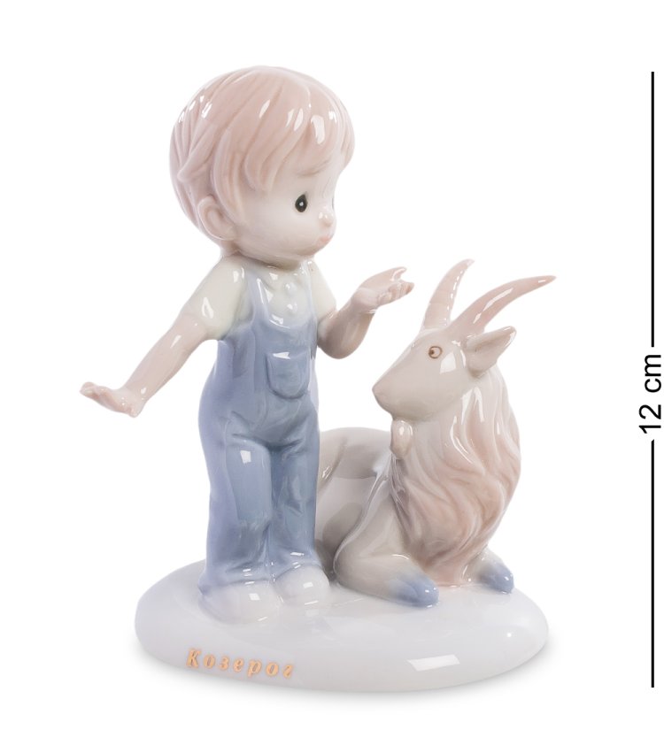 Фарфоровая фигурка знак зодиак Козерог Pavone JP-28/ 1