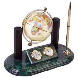 Настольный прибор Лидер с глобусом