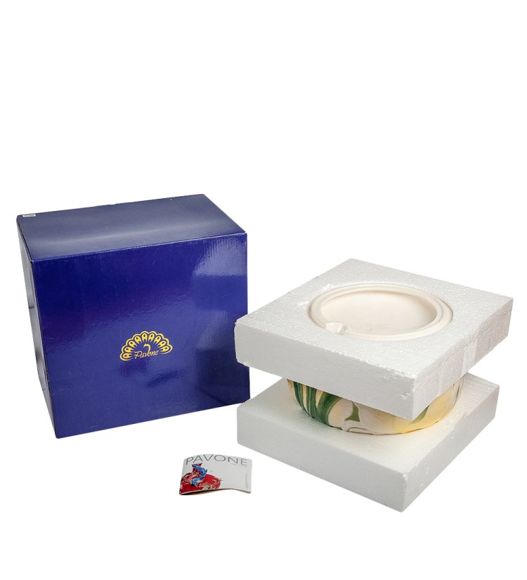 Супница из фарфора Лилия Pavone FM-38/ 6, фотография в упаковке