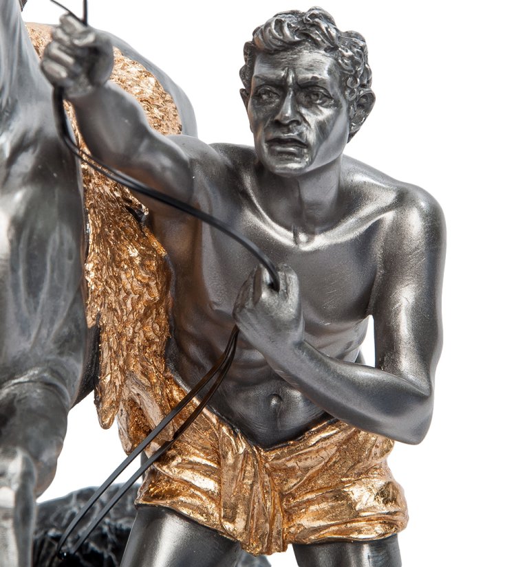 Статуэтка Конь Марли - Гийом Кусту Veronese WS-76, портретный вид