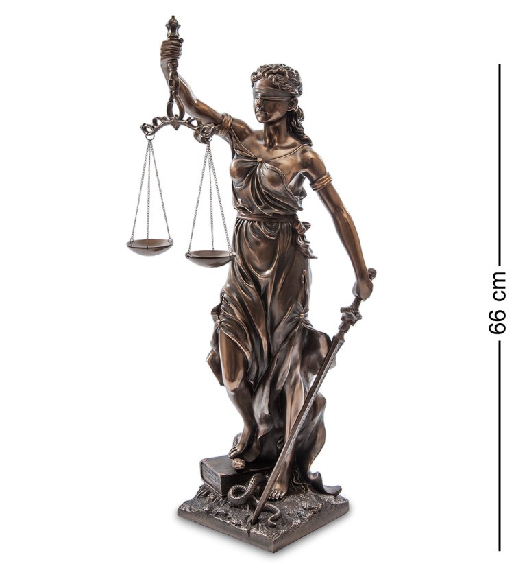 Статуэтка Фемида - Правосудие Veronese WS-653/ 1
