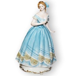 Статуэтка из фарфора Четыре сезона - лето