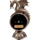 Статуэтка-часы в стиле Стимпанк Дракон Veronese WS-910, оборотная сторона