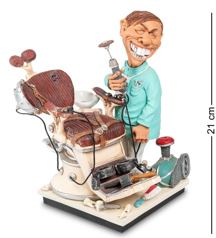 Статуэтка Стоматолог с белыми зубами The Comical World of Stratford STD-13