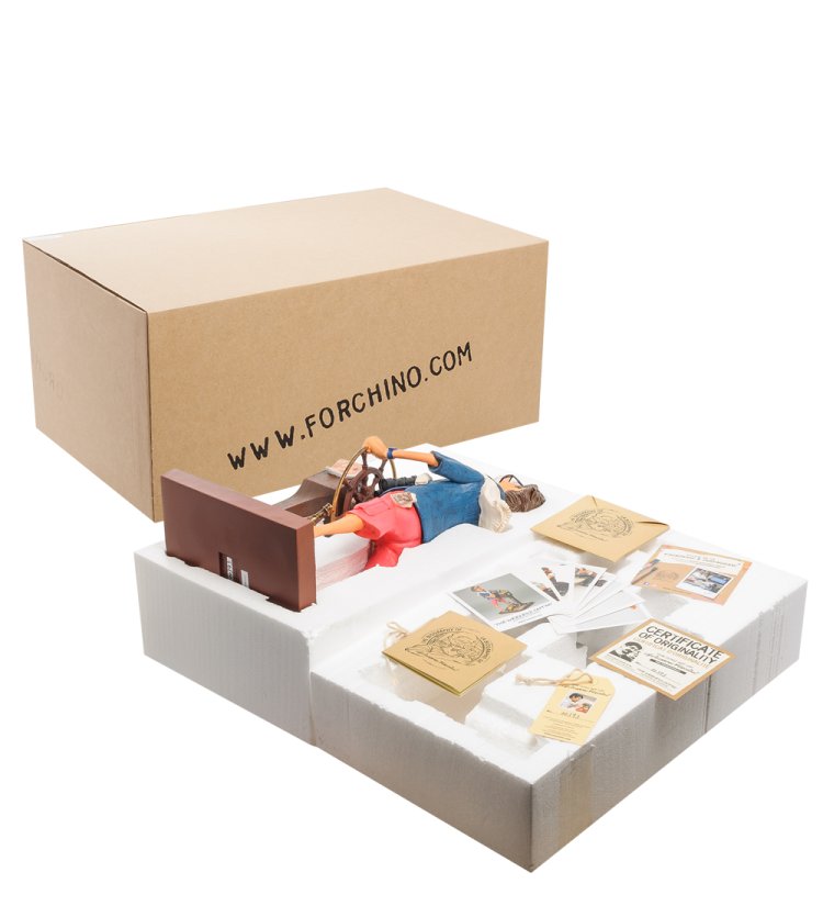 Статуэтка Капитан дальнего плавания - The Weekend Captain Forchino FO-85543, упаковочный вид