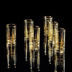 Набор стаканов для коктейлей из хрусталя на 6 персон Baron