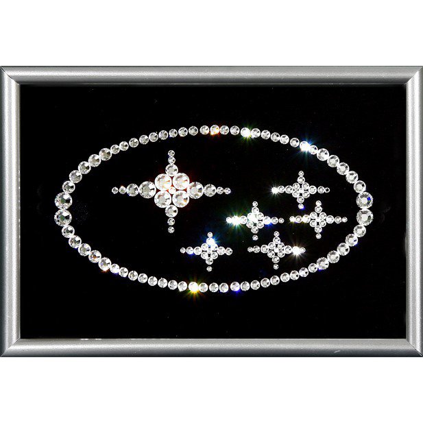 Картина Логотип Subaru c кристаллами Swarovski