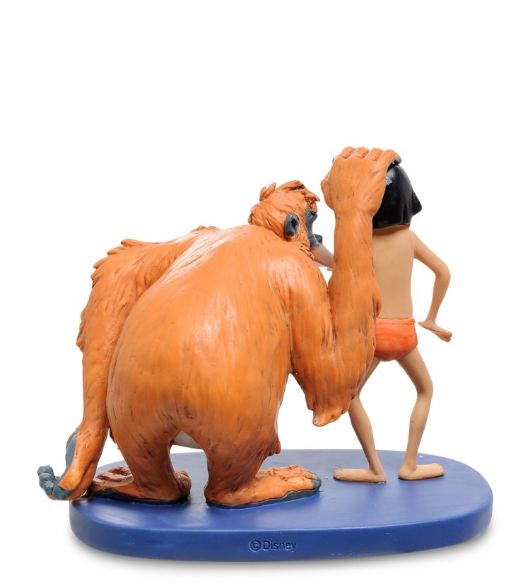 Статуэтка Маугли и король Луи - Делай как я! Disney Showcase, оборотная сторона
