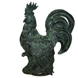 Статуэтка Петух из керамики