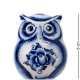 Фигурка Совенок Голубая гжель ГЛ-285
