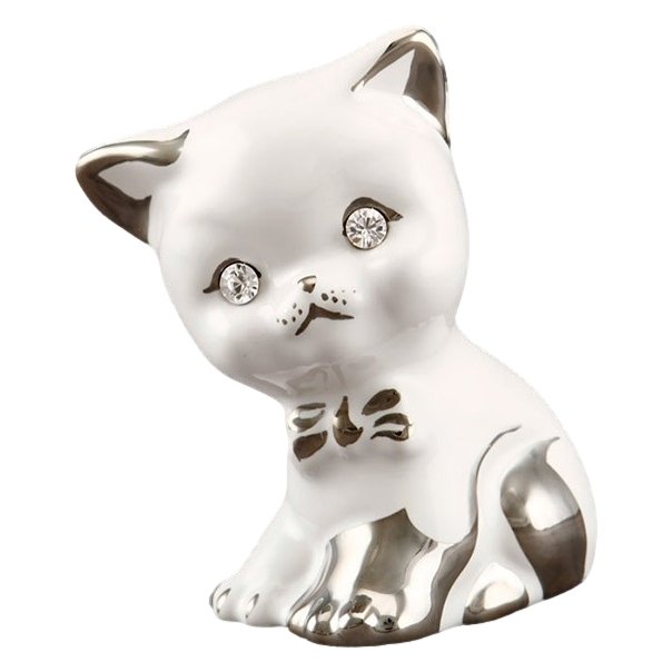 Статуэтка  Маленький Белый Котёнок, Правый