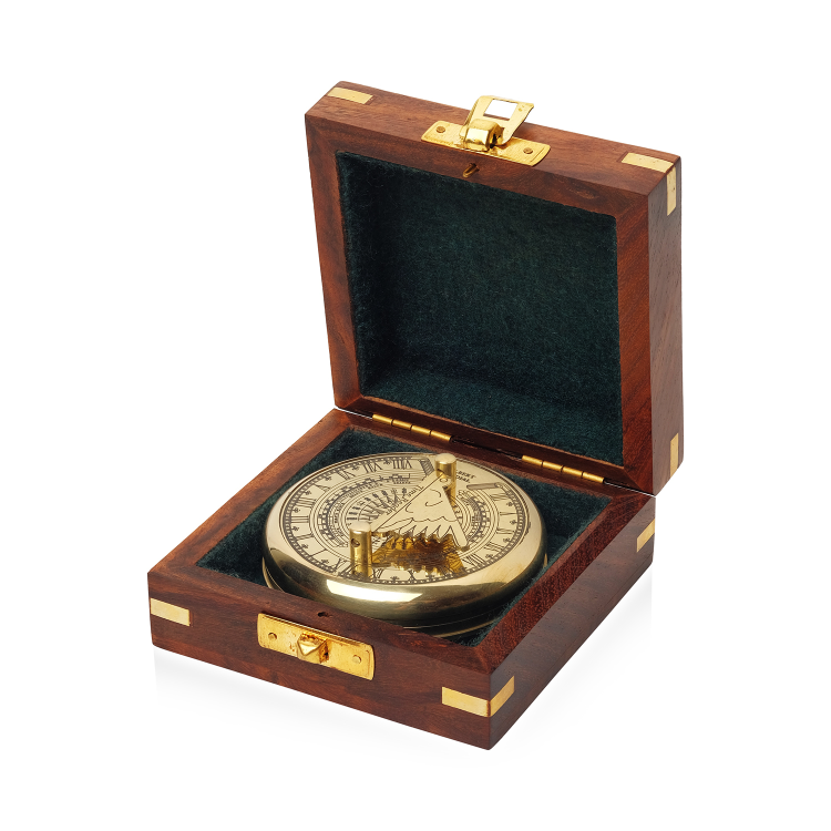 Компас с солнечными часами Gilbert, упаковочный вид
