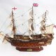 Модель корабля из дерева HMS Victory (Виктори) 72 см TS-0001-W-60, фотография 12