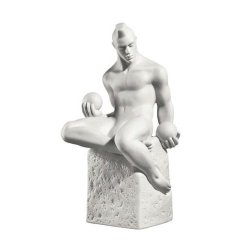 Фарфоровая статуэтка Весы (мужчина)