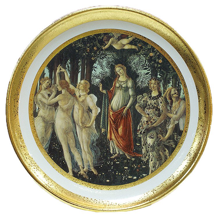 Панно Весна Боттичелли в золотой рамке Bruno Costenaro 452/PRI