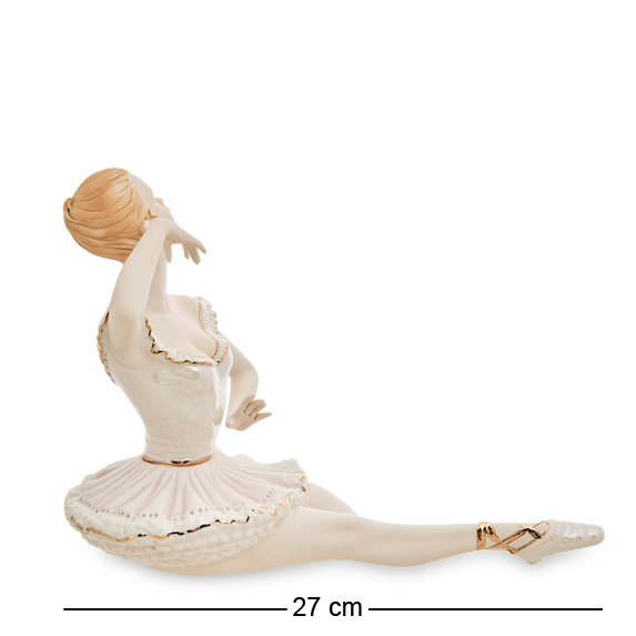 Статуэтка из керамики Балерина Sabadin Vittorio SV- 58, вид профиль