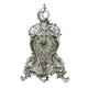Каминные часы Ласу, серебряные Bello De Bronze BP-27095-S