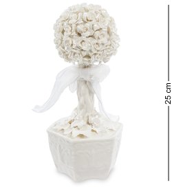 Музыкальная статуэтка Букет Белых роз