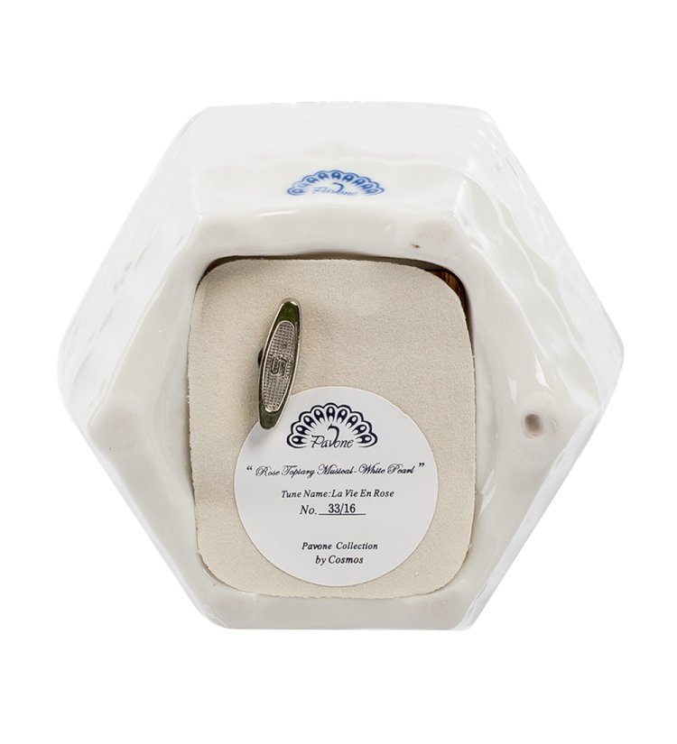 Музыкальная статуэтка Букет Белых роз Pavone CMS-33/16, фотография снизу