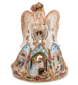 Подсвечник из фарфора Ангел