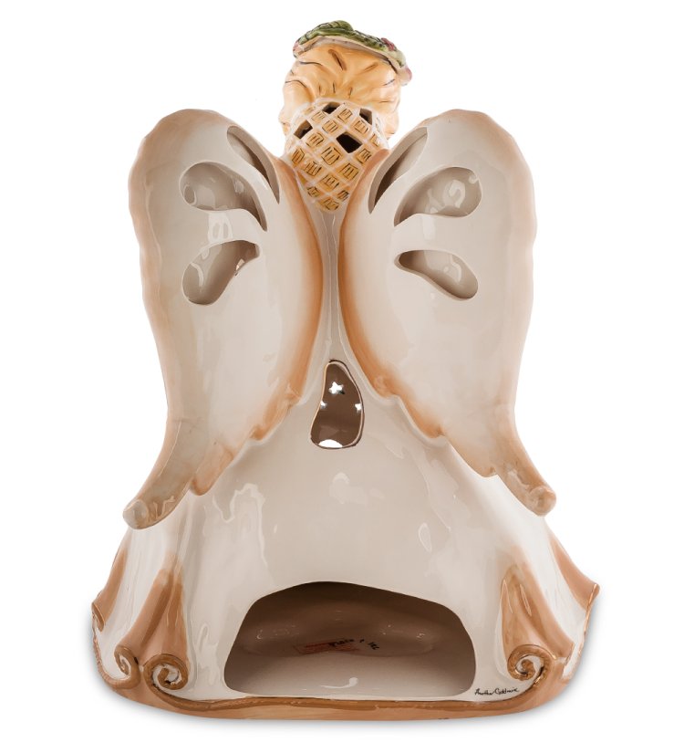 Подсвечник из фарфора Ангел Pavone BS-524