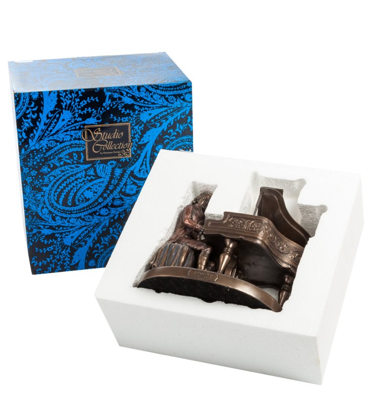 Статуэтка Моцарт за роялем Veronese WS-65/ 1, упаковочный вид