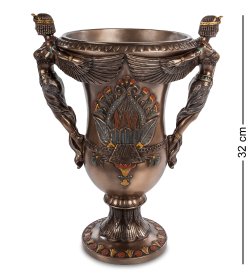 Ваза в стиле Ар-деко Египетские богини