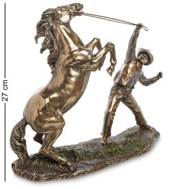 Статуэтка Ковбой, укрощающий лошадь