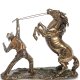 Статуэтка Ковбой, укрощающий лошадь Veronese WS-882, оборотная сторона