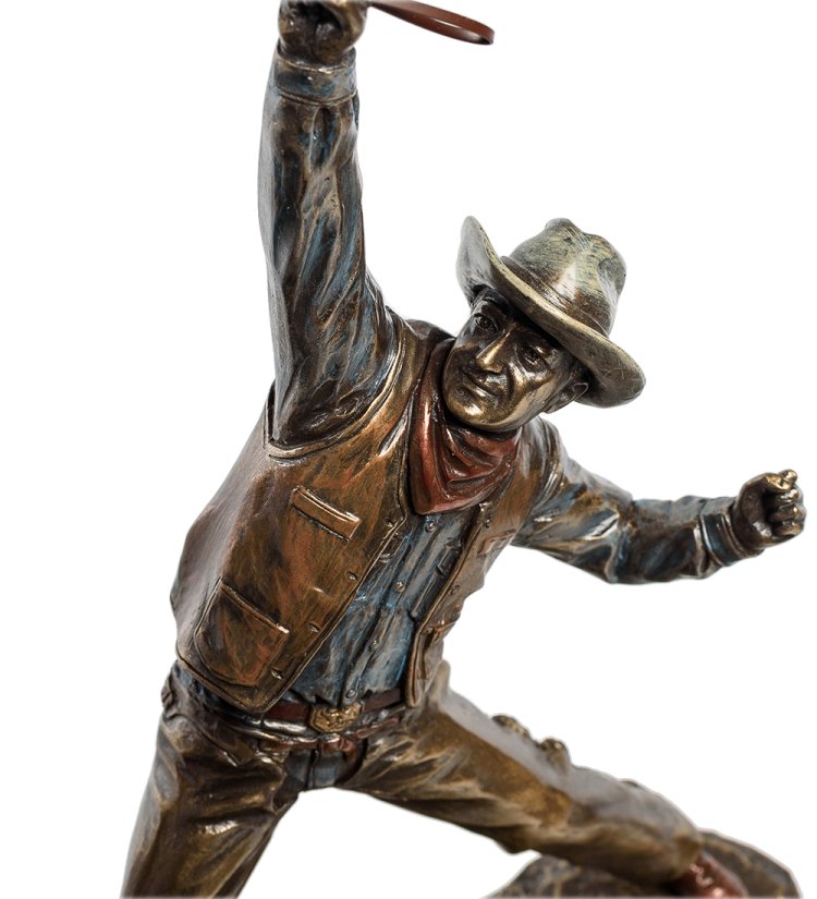 Статуэтка Ковбой, укрощающий лошадь Veronese WS-882, ковбой