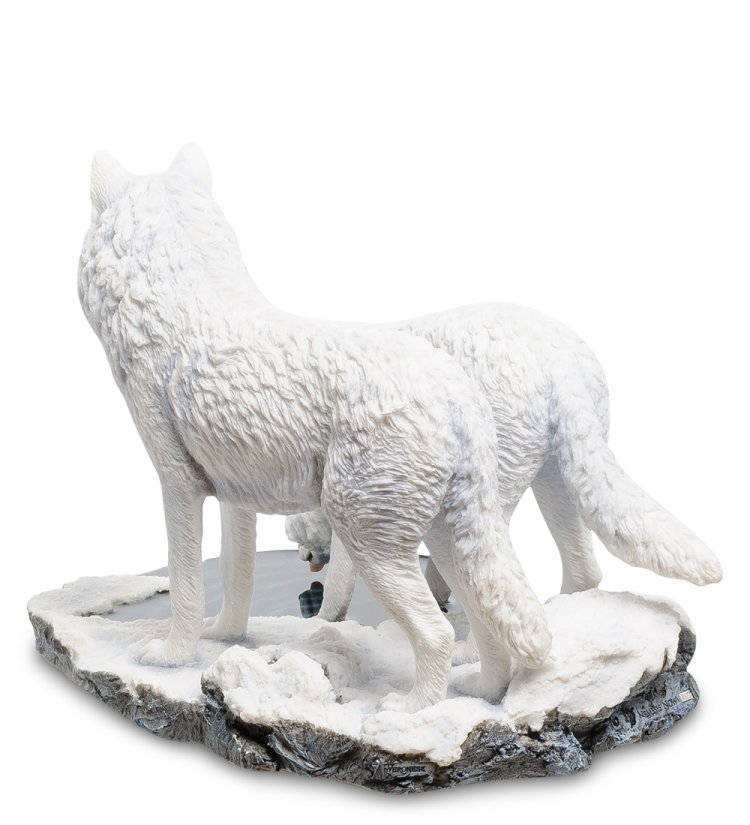 Статуэтка Пара волков - Лиза Паркер Veronese WS-847, оборотная сторона